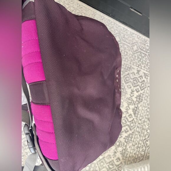 The North face Recon laptop bookbag Purple/Grey Padded Staps backpack - Picture 3 of 14